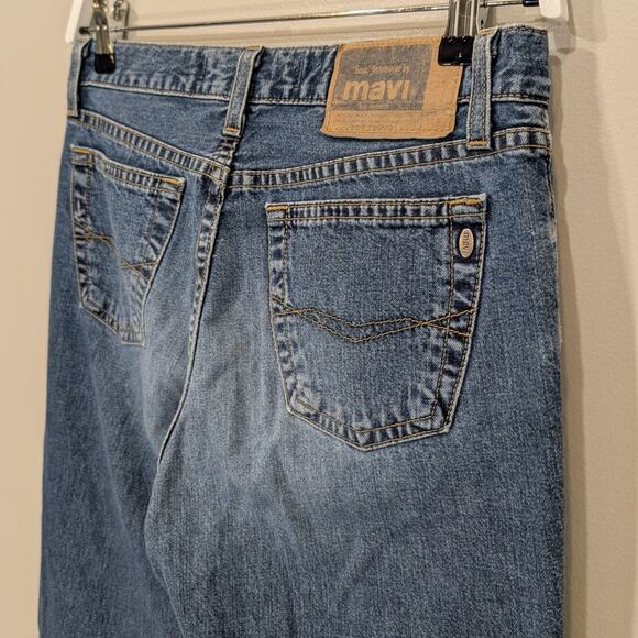 Mavi 136 Molly Lowrise Flare Button Fly 00s Y2K Classic Retro Style - Size 27/32 - Picture 3 of 8